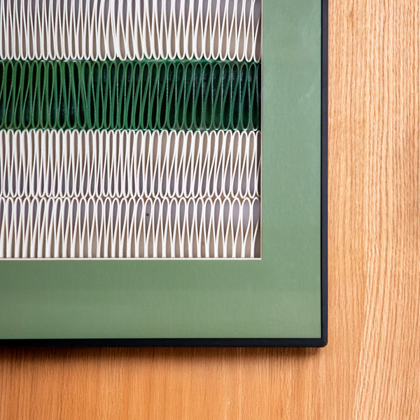 Olive Abstract Wall Art