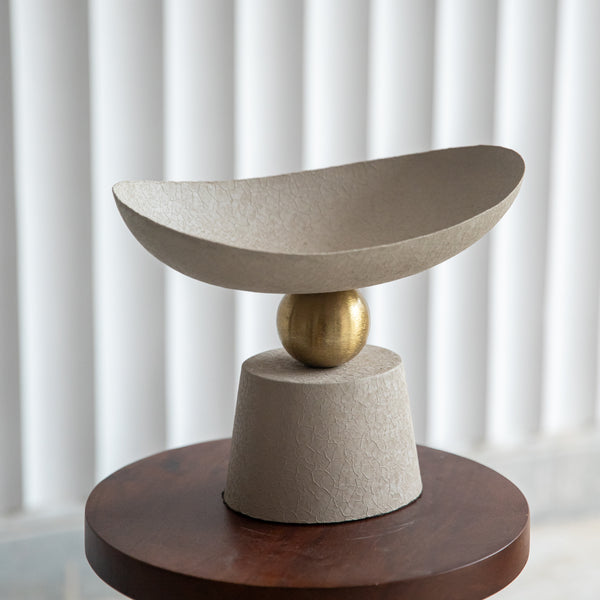 Auri Platter Large (Ecru) (8752081141922)