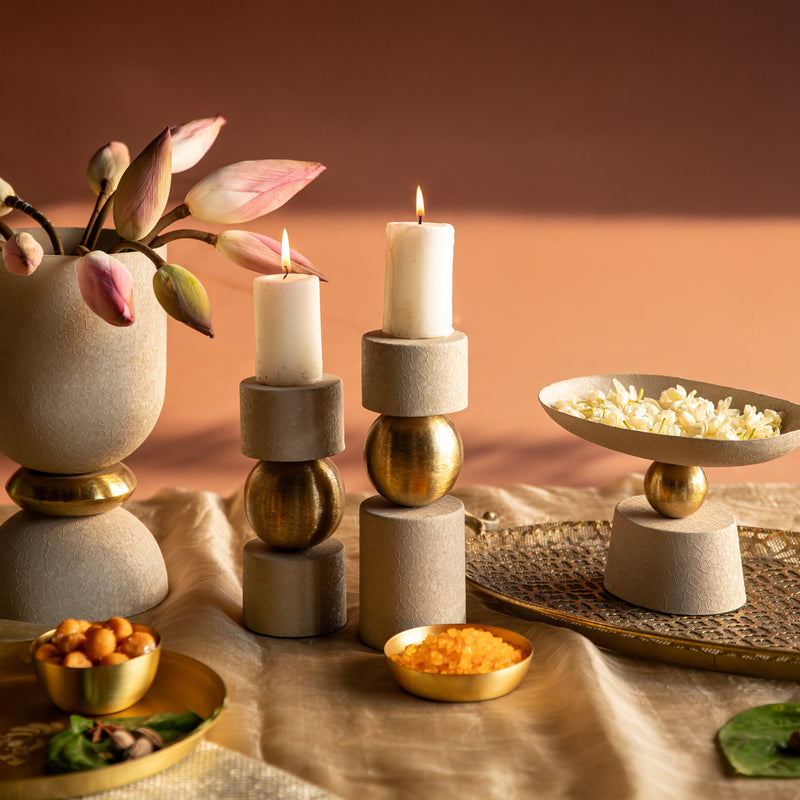 Auri Candle Holder Set of 2 (8752067477666)