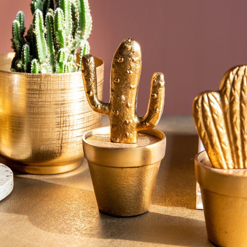 Metal Cactus Table Top Accessory - Set of 3 (8011537088674)