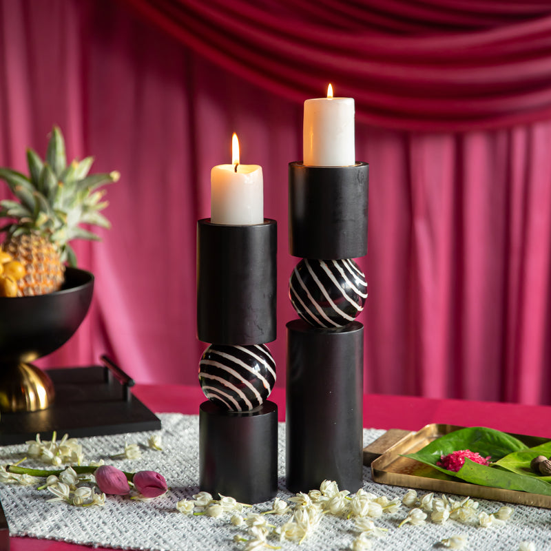 Joel Candle Holder Set of 2 (8496652157090)