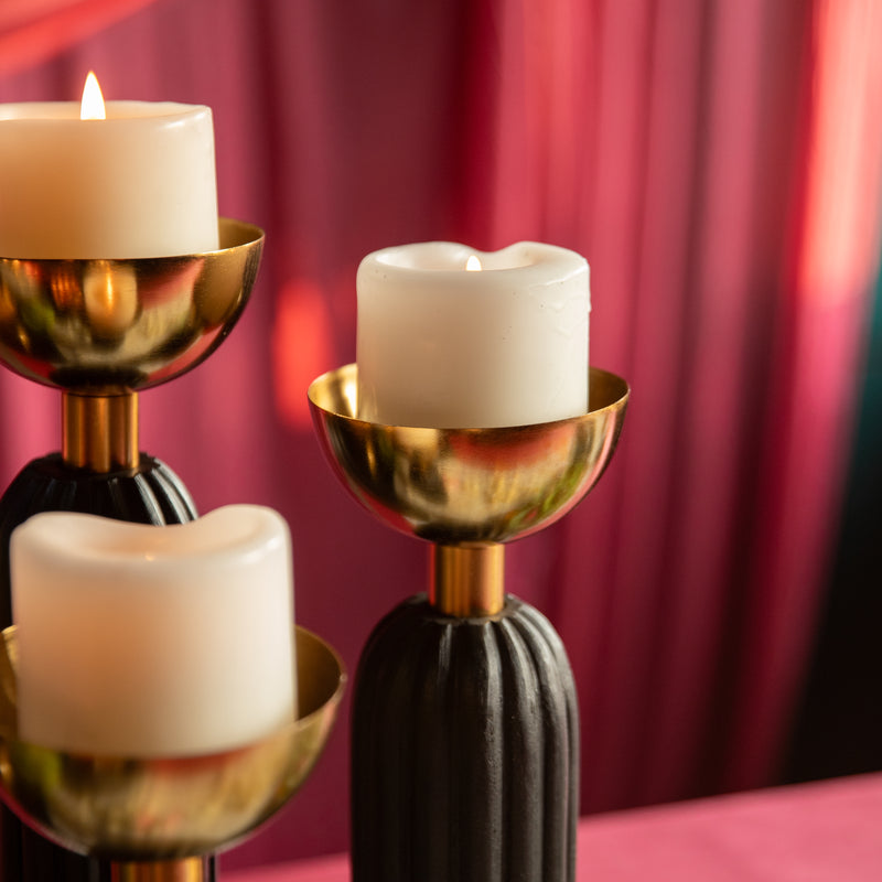 Mira Candle Holder Set of 3 (8497317740706)