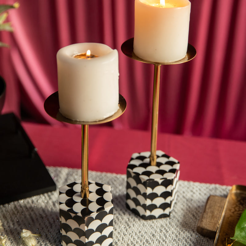 Alam Candle Holder Set of 2 (8497320460450)