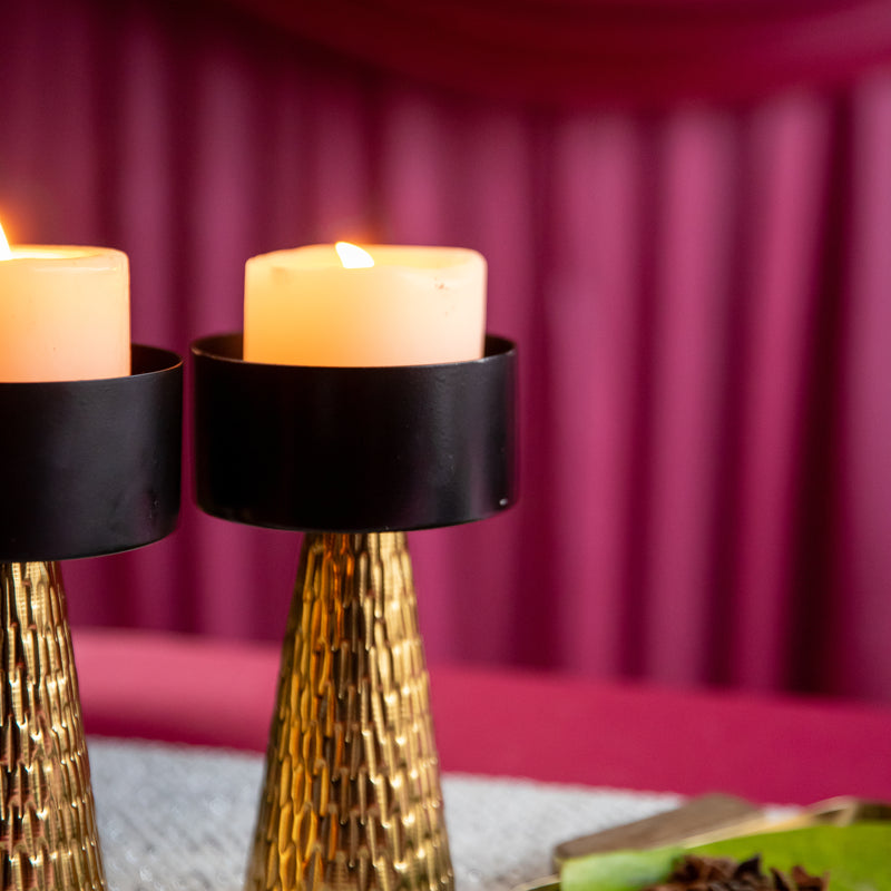 Myra Candle Holder Set of 2 (8497577951394)