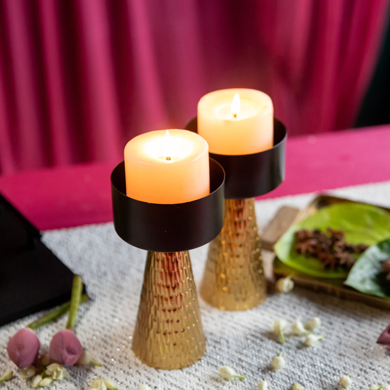 Myra Candle Holder Set of 2 (8497577951394)